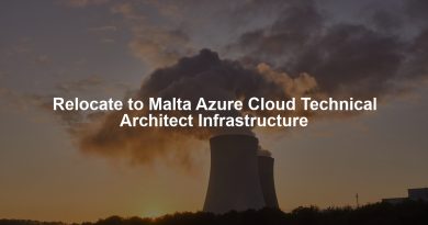 Relocate to Malta Azure Cloud Technical Architect Infrastructure