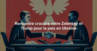 Rencontre cruciale entre Zelensky et Trump pour la paix en Ukraine