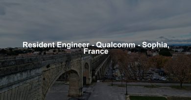Resident Engineer - Qualcomm - Sophia, France