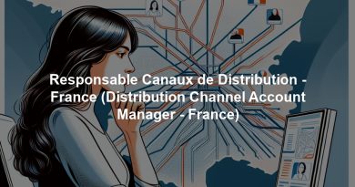 Responsable Canaux de Distribution - France (Distribution Channel Account Manager - France)