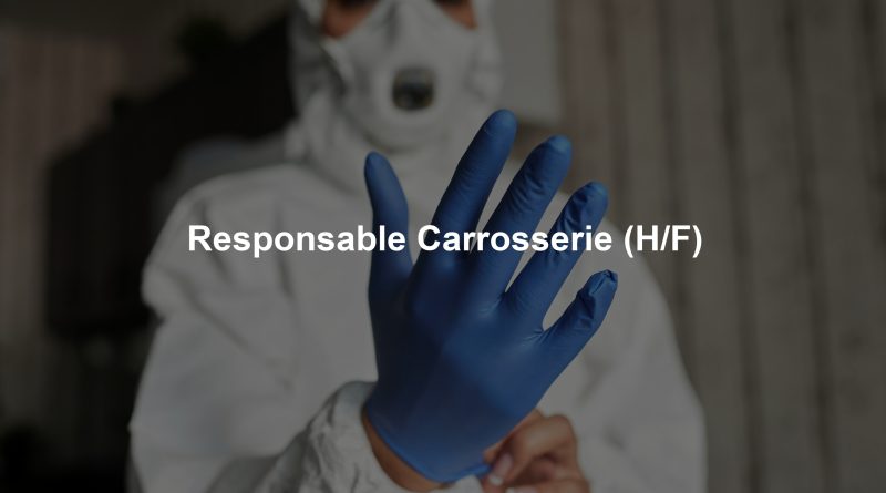 Responsable Carrosserie (H/F)