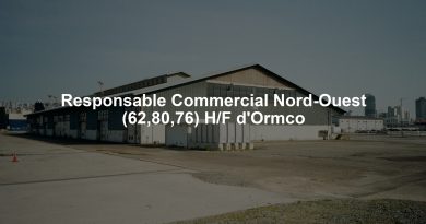 Responsable Commercial Nord-Ouest (62,80,76) H/F d'Ormco