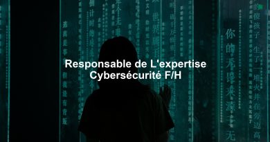 Responsable de L'expertise Cybersécurité F/H