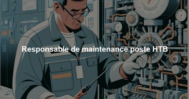 Responsable de maintenance poste HTB