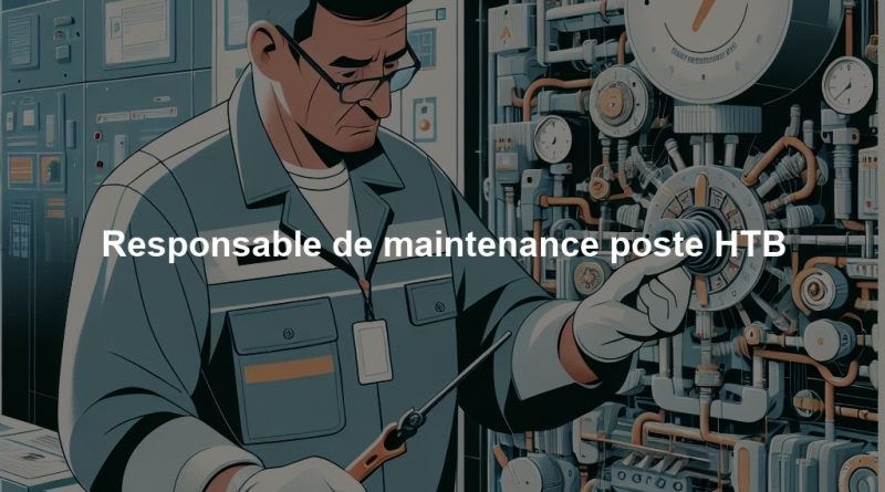 Responsable de maintenance poste HTB
