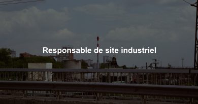 Responsable de site industriel