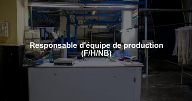 Responsable d'équipe de production (F/H/NB)