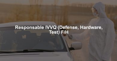 Responsable IVVQ (Defense, Hardware, Test) F/H