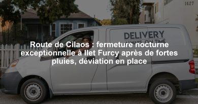 Route de Cilaos : fermeture nocturne exceptionnelle à Ilet Furcy après de fortes pluies, déviation en place