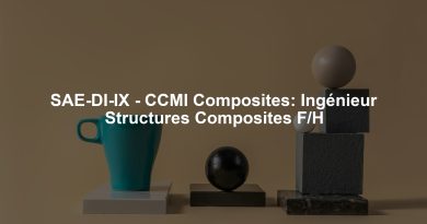 SAE-DI-IX - CCMI Composites: Ingénieur Structures Composites F/H
