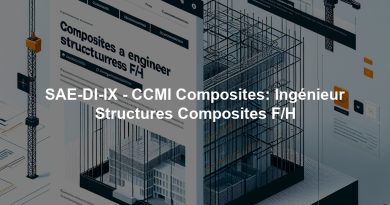 SAE-DI-IX - CCMI Composites: Ingénieur Structures Composites F/H