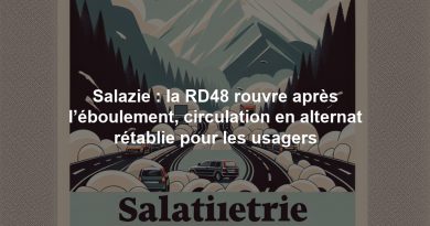 Salazie : la RD48 rouvre après l’éboulement, circulation en alternat rétablie pour les usagers