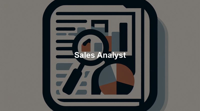 Sales Analyst