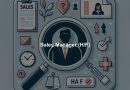 Sales Manager (H/F)