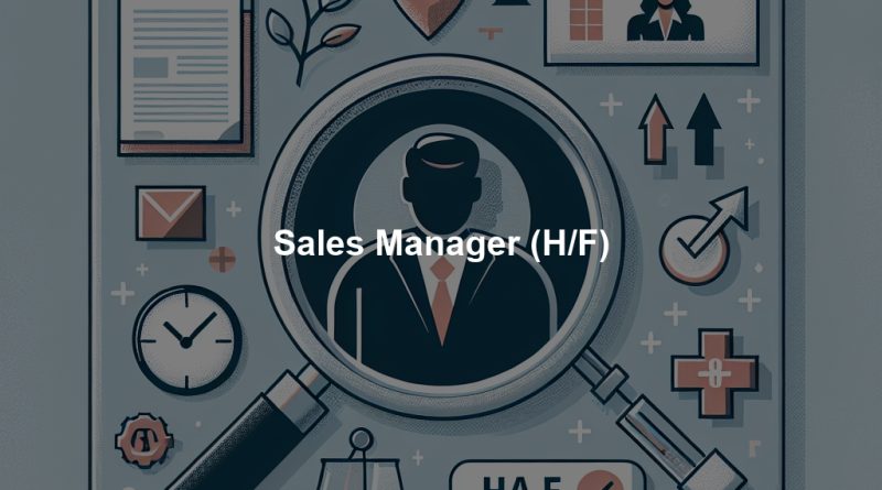 Sales Manager (H/F)