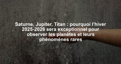 Saturne, Jupiter, Titan : pourquoi l’hiver 2025-2026 sera exceptionnel pour observer les planètes et leurs phénomènes rares