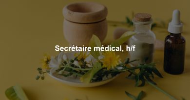 Secrétaire médical, h/f