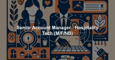Senior Account Manager - Hospitality Tech (M/F/NB)