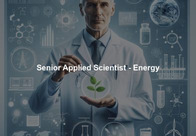 Senior Applied Scientist – Energy Senior Applied Scientist - Energy