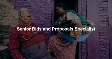 Senior Bids and Proposals Specialist