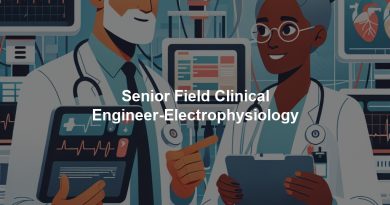 Senior Field Clinical Engineer-Electrophysiology