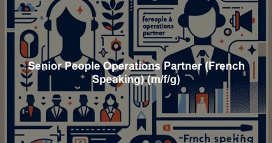 Senior People Operations Partner (French Speaking) (m/f/g)