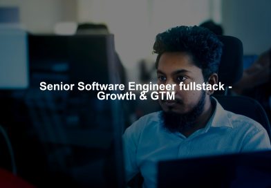 Senior Software Engineer fullstack - Growth & GTM