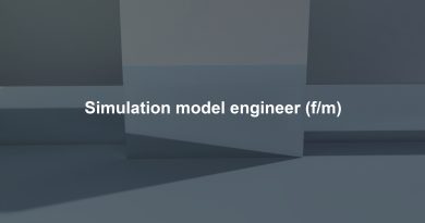 Simulation model engineer (f/m)