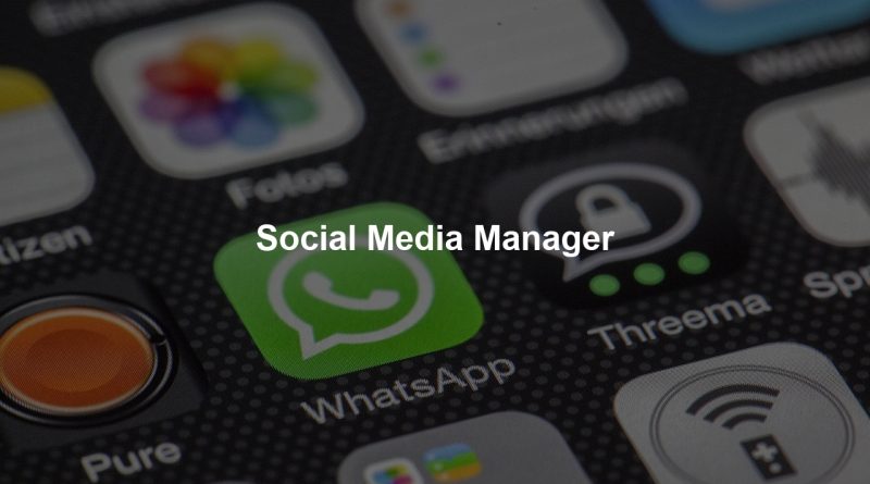 Social Media Manager