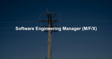 Software Engineering Manager (M/F/X)