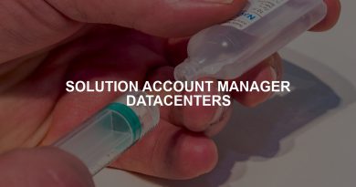 SOLUTION ACCOUNT MANAGER DATACENTERS