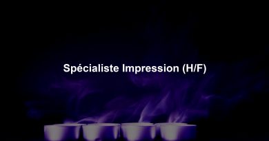 Spécialiste Impression (H/F)