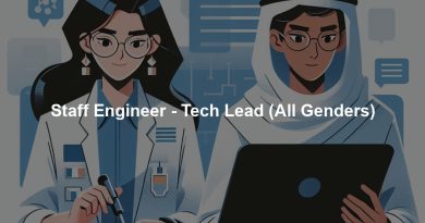 Staff Engineer - Tech Lead (All Genders)