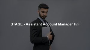 STAGE - Assistant Account Manager H/F