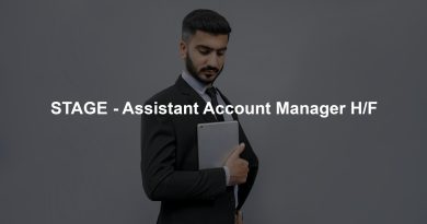 STAGE - Assistant Account Manager H/F