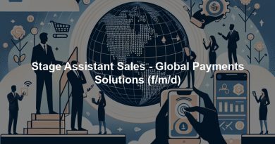 Stage Assistant Sales - Global Payments Solutions (f/m/d)