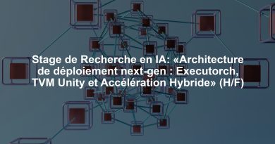 Stage de Recherche en IA: «Architecture de déploiement next-gen : Executorch, TVM Unity et Accélération Hybride» (H/F)