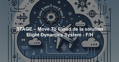 STAGE – Move To Cloud de la solution Flight Dynamics System - F/H