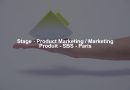 Stage - Product Marketing / Marketing Produit - SBS - Paris
