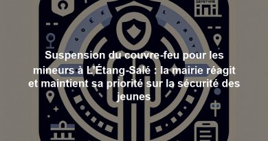 Suspension du couvre-feu pour les mineurs à L’Étang-Salé : la mairie réagit et maintient sa priorité sur la sécurité des jeunes