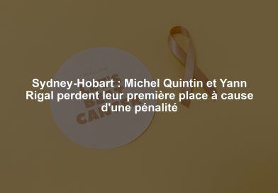 Sydney-Hobart : Michel Quintin et Yann Rigal perdent leur première place à cause d'une pénalité