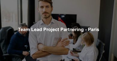 Team Lead Project Partnering - Paris
