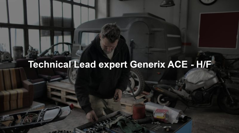 Technical Lead expert Generix ACE - H/F