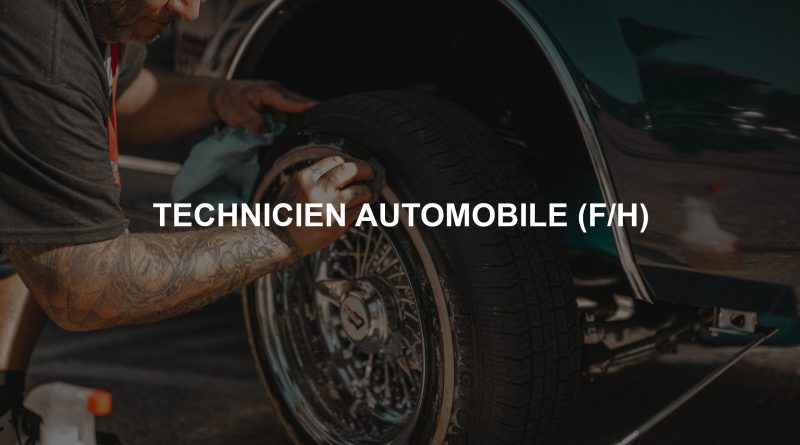 TECHNICIEN AUTOMOBILE (F/H)