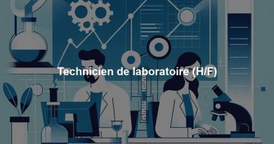 Technicien de laboratoire (H/F)
