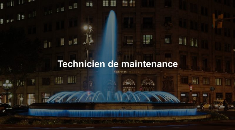 Technicien de maintenance