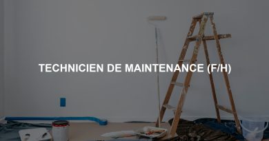 TECHNICIEN DE MAINTENANCE (F/H)