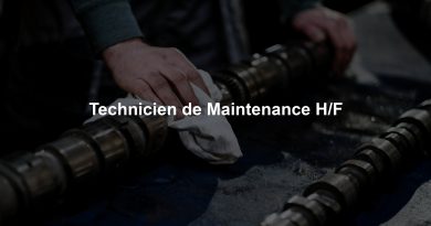 Technicien de Maintenance H/F
