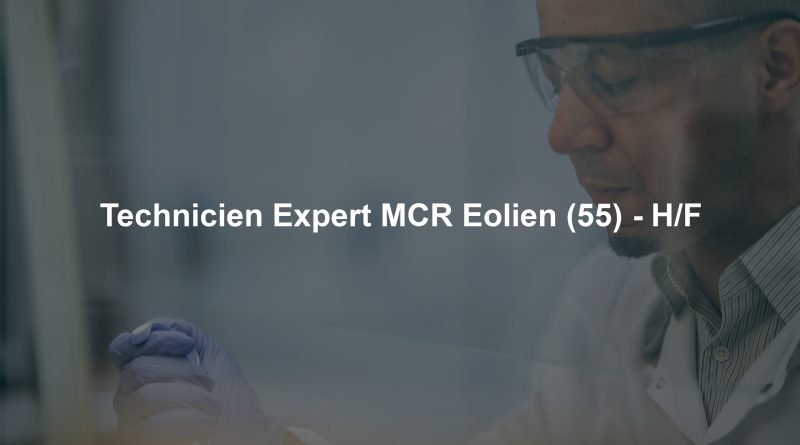 Technicien Expert MCR Eolien (55) - H/F