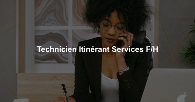Technicien Itinérant Services F/H
